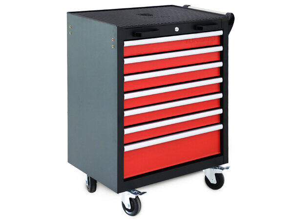 Turisimo 5-skuffers hjulskap i stål – moderne og praktisk