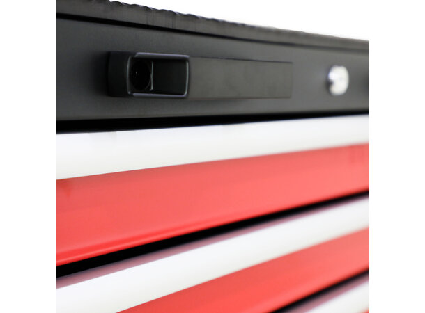 Turisimo 5-skuffers hjulskap i stål – moderne og praktisk