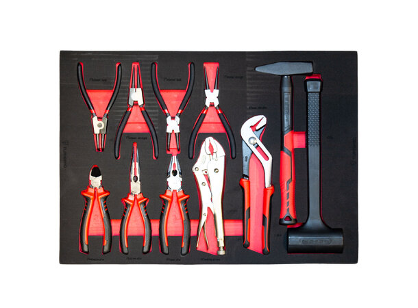 Turisimo Core tang- og hammersett 11 deler – grep og slagkraft