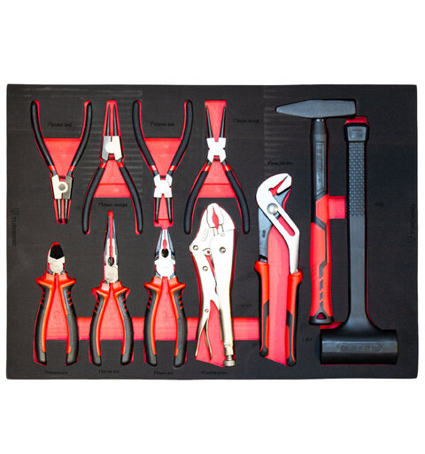 Turisimo Core – Tang- og hammersett 11 deler