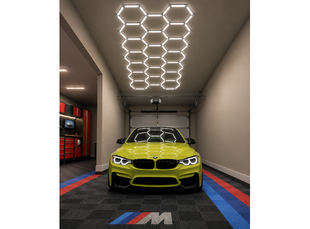 Turisimo GRID Hexagon pakke 17 Hexagon belysning 17 ruter 