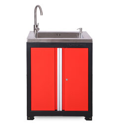 Turisimo underskap med servant 680x500x875mm, Praktisk vaskel&#248;sning