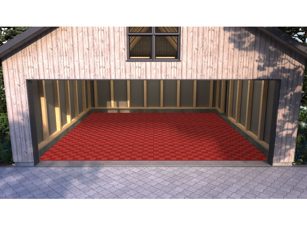 Versoflor UPFLOR® klikkbar gulvflis Mars Red, 30x30cm, 1stk. 