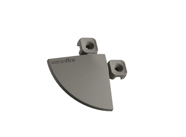 Versoflor klikkbar hjørne Mid Grey, 1stk. 