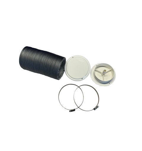 Arida Pro S19/S25 Slangesett Fast montering i bygg, 10m,  m/ventiler