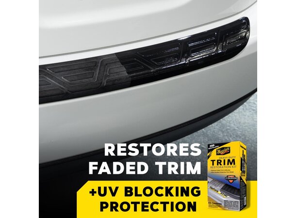 Meguiar’s Heavy Duty Trim Kit – Gjenopprett og beskytt plast