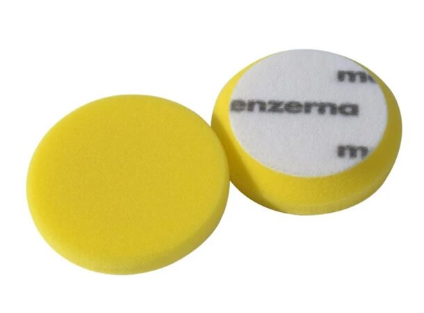 Menzerna Medium Cut Foam Pad 75/95 mm gul | Poleringspute