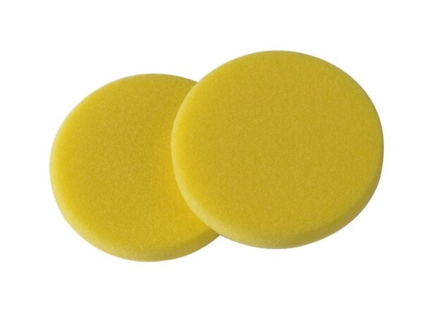 Menzerna Medium Cut Foam Pad 75/95 mm gul | Poleringspute