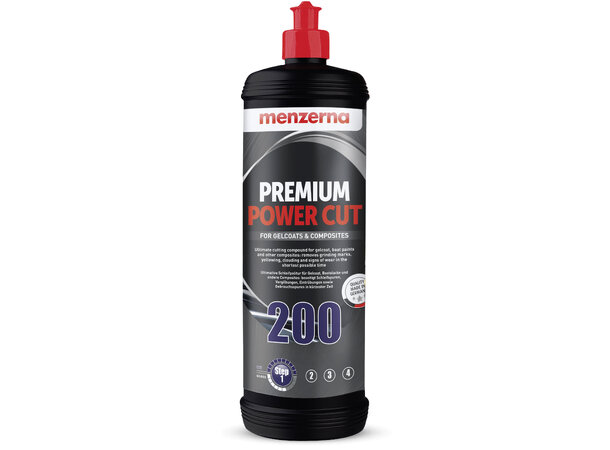 Menzerna Premium Power Cut 200 – maksimal cut for båt og caravan