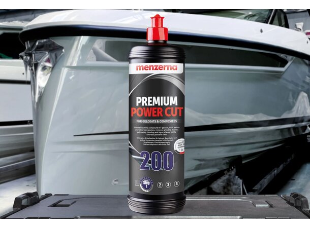 Menzerna Premium Power Cut 200 – maksimal cut for båt og caravan