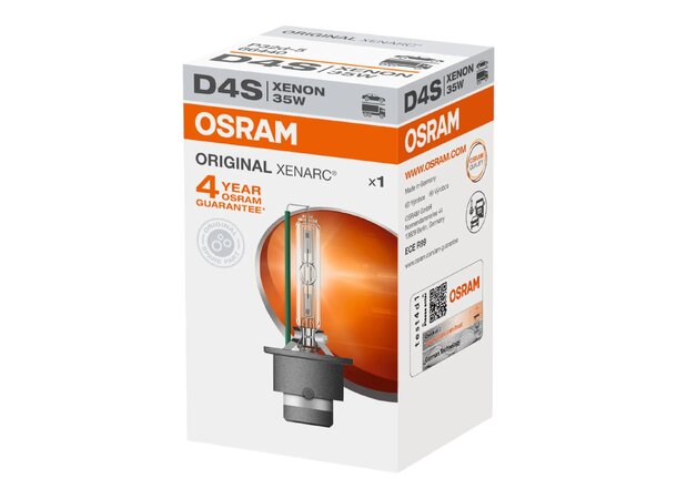 Osram Original D4S xenonpære – OEM-kvalitet med 4 års garanti
