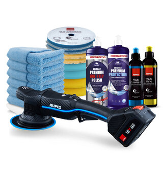 Rupes Bigfoot HLR21 iBrid Marine Poleringsmakis Kit for gelcoat Large