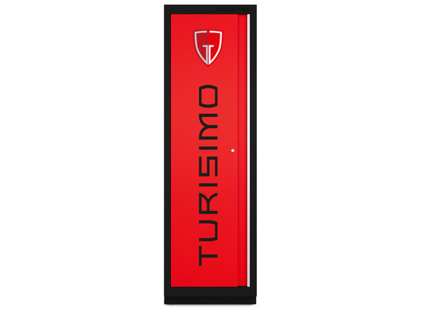 Turisimo 1-dørs høyskap i stål – robust oppbevaring