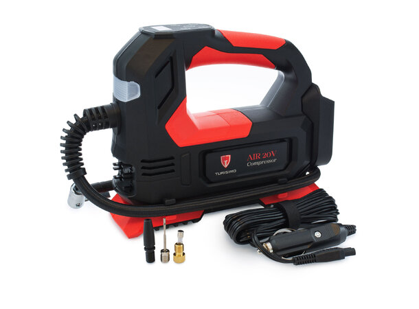 Turisimo AIR 20V kompressor og dekkpumpe 8,3 bar | Garasjetid