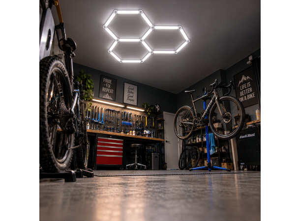 Turisimo GRID Hexagon pakke 2-1 Hexagon belysning 3 ruter 
