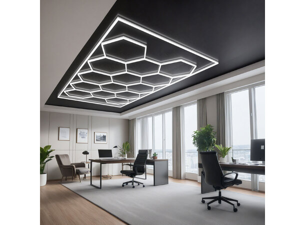 Turisimo Hexagon 15 Pro 435W Garage Hexagon Led Light 