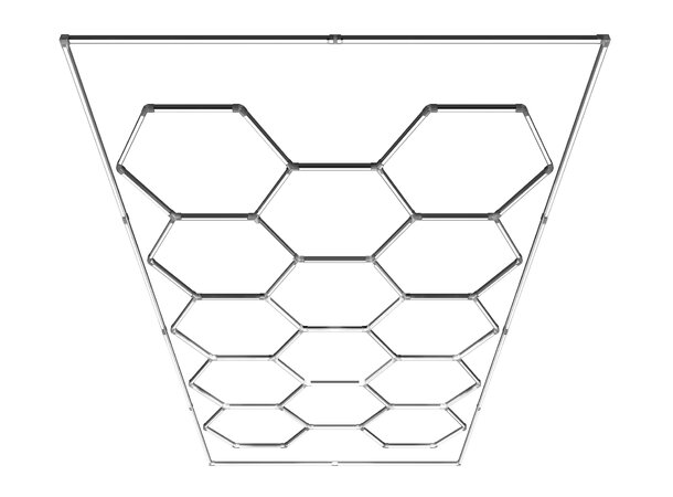 Turisimo Hexagon 15 Pro 435W Garage Hexagon Led Light 