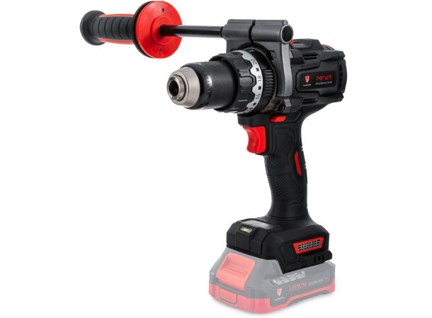 Turisimo IMPACT 5.0Ah 20V 20V Slagdrill med batteri & lader 