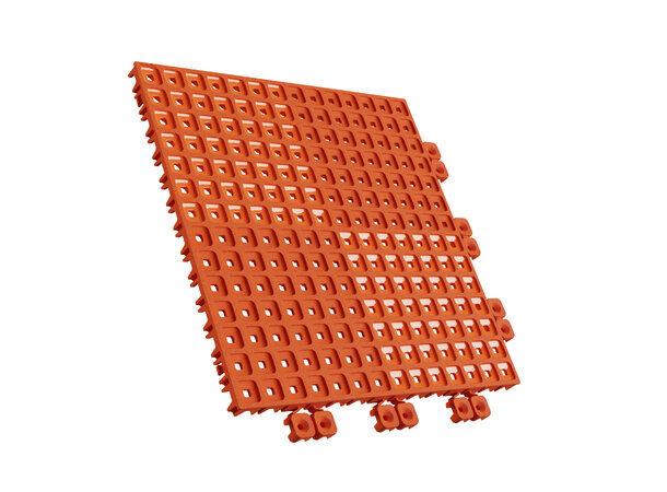 Versoflor UPFLOR® klikkbar gulvflis Pumkin Orange, 30x30cm, 1stk. 