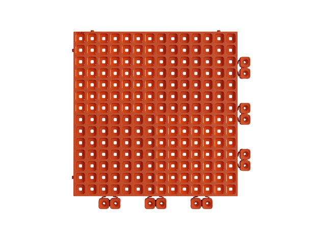 Versoflor UPFLOR® klikkbar gulvflis Pumkin Orange, 30x30cm, 1stk. 