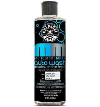 Chemical Guys Meticulous Matte Auto Wash Matt-sikker bilshampo uten glans, 473ml