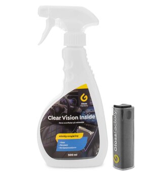 Gloss Factory Clear Vision Inside Komplett interiørrens, 500ml