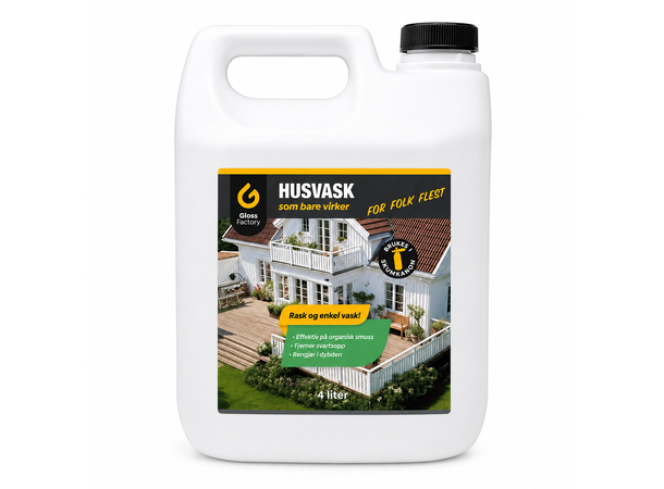 Gloss Factory Husvask Effektiv vask av huset, 4L 