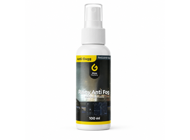 Gloss Factory Rainy Anti Fog – Anti-dugg for innvendig bilglass