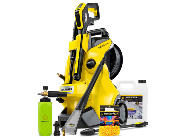 Kärcher K4 Premium Power Control Flex Høytrykkspylerpakke med skumkanon 