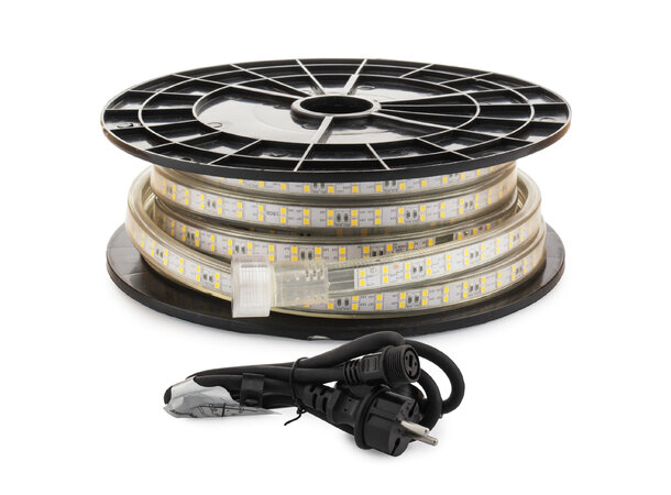 LED strips 10m (på rull) LED striper på rull ink. kabel 