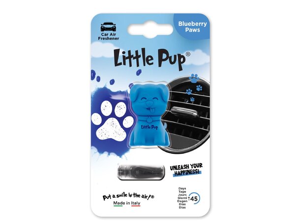 Little Pup® Blueberry Paws Luftfrisker med lukt av Blueberry Paws 