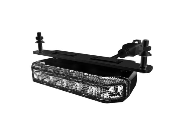 OZZ RL1 Ryggelys Sort – Ultra-slim LED med 1207 lumen og E-merket