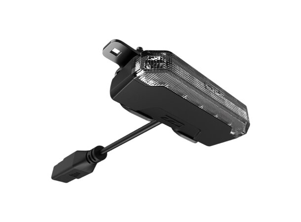 OZZ RL1 Ryggelys Sort – Ultra-slim LED med 1207 lumen og E-merket
