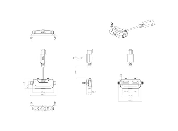 OZZ RL1 Ryggelys Sort – Ultra-slim LED med 1207 lumen og E-merket