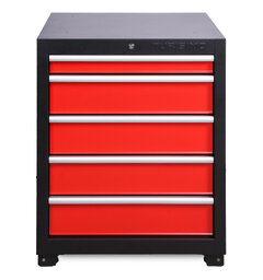 Turisimo 5-skuffers underskap 680x500x835mm, 5 skuffer