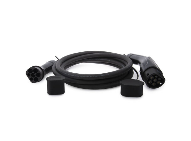 Turisimo EV-ladekabel 5m Type 2 – 32A  Turisimo  2 års garanti