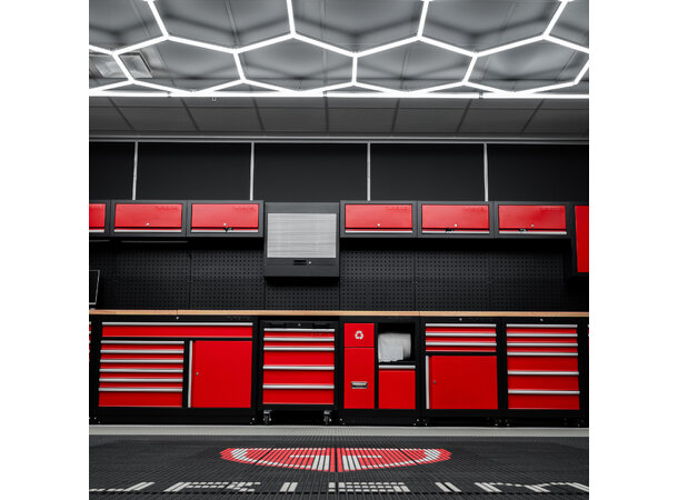 Turisimo Hexagon 15 650W Garage Hexagon Led Light 