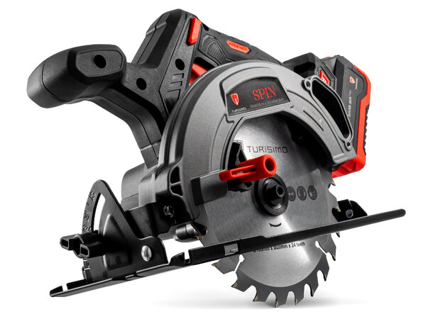 Turisimo SPIN 5.0Ah 20V 20V Sirkelsag med batteri & lader 