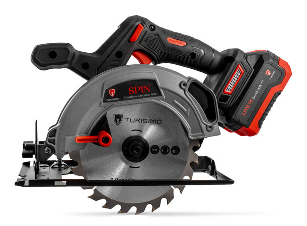 Turisimo SPIN 5.0Ah 20V 20V Sirkelsag med batteri & lader 