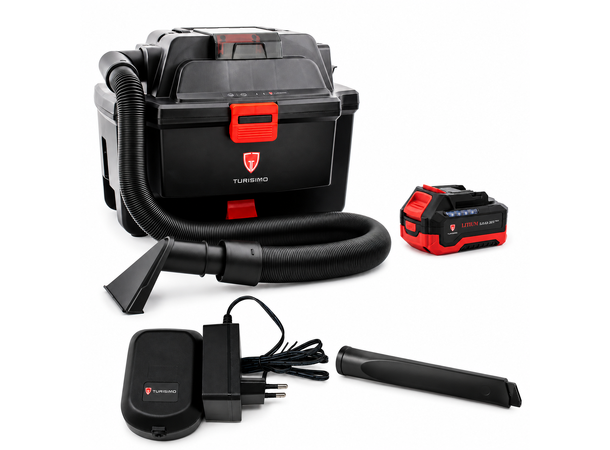 Turisimo Vac 20 Starterkit Inkl. 1 stk 5Ah batteri og standardlader 