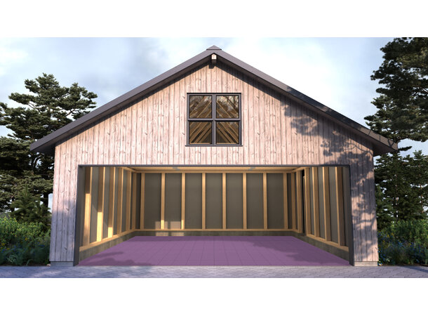 Versoflor TASKFLOR® klikkbar gulvflis Deep Purple, 30x30cm, 1stk. 