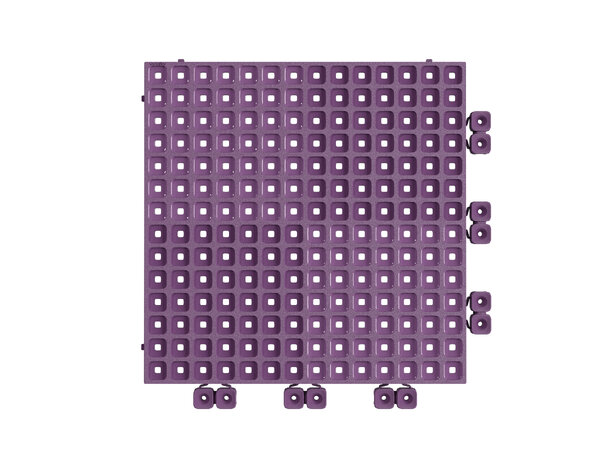 Versoflor UPFLOR® klikkbar gulvflis Deep Purple, 30x30cm, 1stk. 