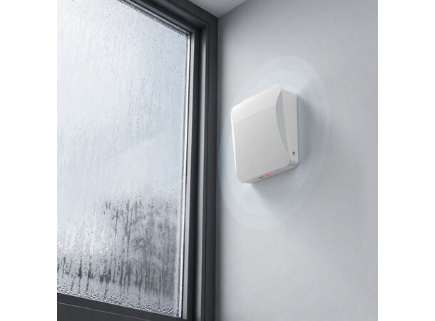 Arida Base 110 WiFi romventilator med fuktstyring