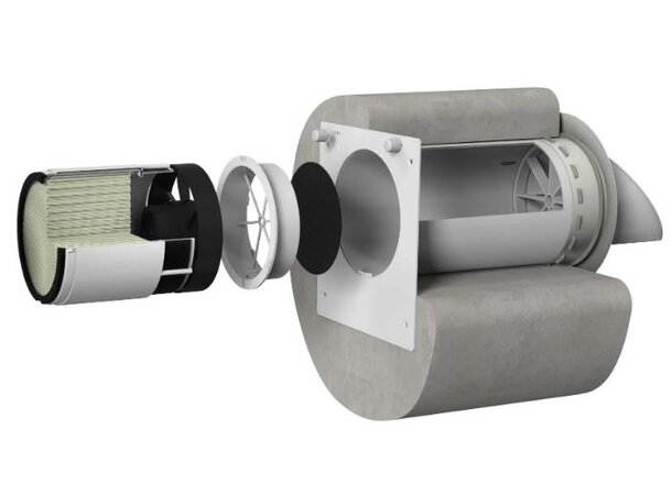 Arida Venti 160 WiFi romventilator med app-styring