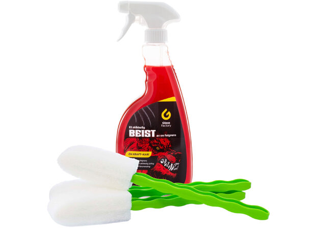 Gloss Factory BEIST Felgrens Kit For skikkelig, skikkelig skitne felger! 