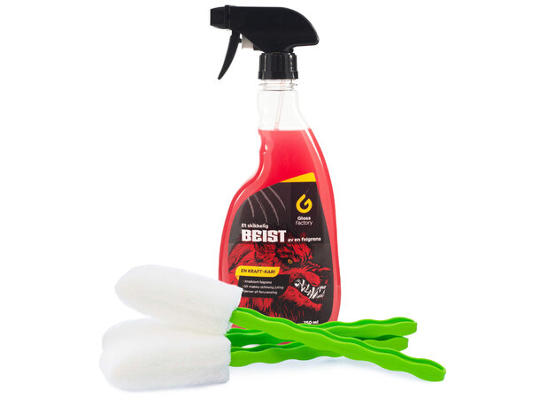 Gloss Factory BEIST Felgrens Kit For skikkelig, skikkelig skitne felger! 