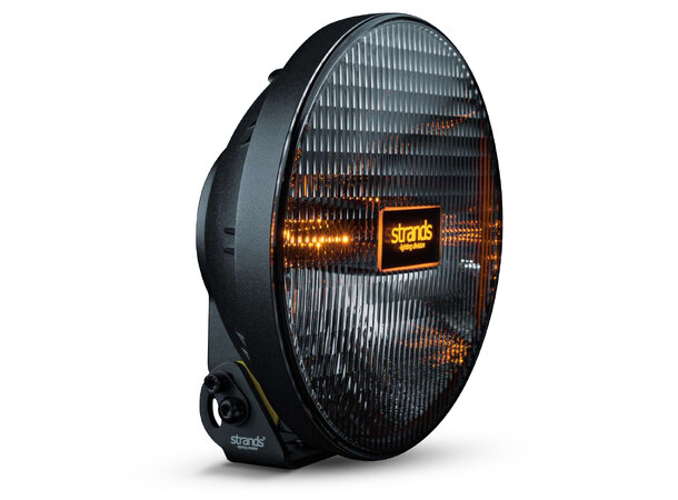 Strands IZE LED OG 9" – 12000 lm, 500 m, hvit/oransje poslys