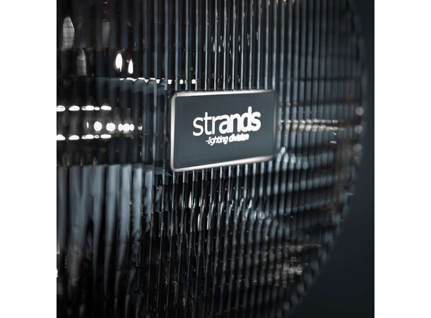 Strands IZE LED OG 9" – 12000 lm, 500 m, hvit/oransje poslys