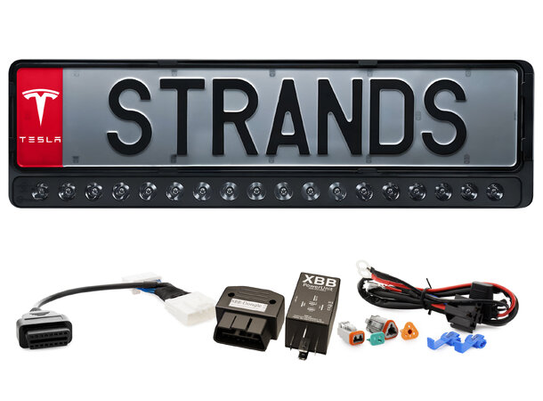 Strands Nuuk E-Line LED-Bar til Tesla Model 3 og Y -
