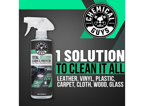 Total Interior Rengjør/Beskytter 473ml - Chemical Guys